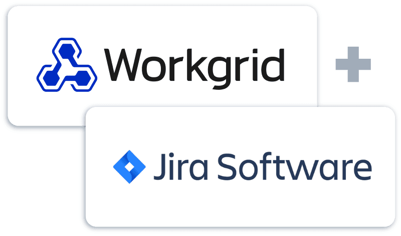 Retrieve issue details, create new issues, and update or close existing issues in Jira through the Workgrid console, eliminating the need to login to the source system.